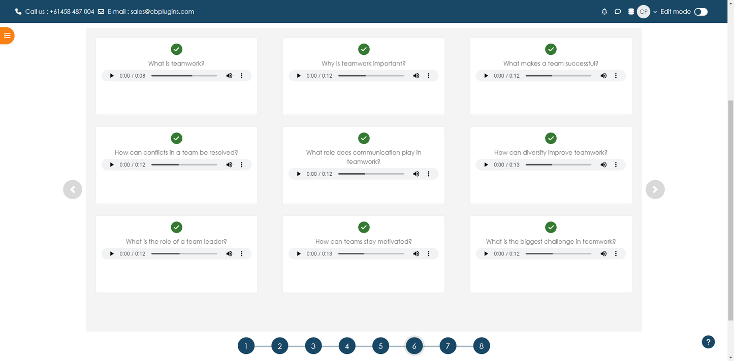 Slides - Moodle Content Activity Plugin
