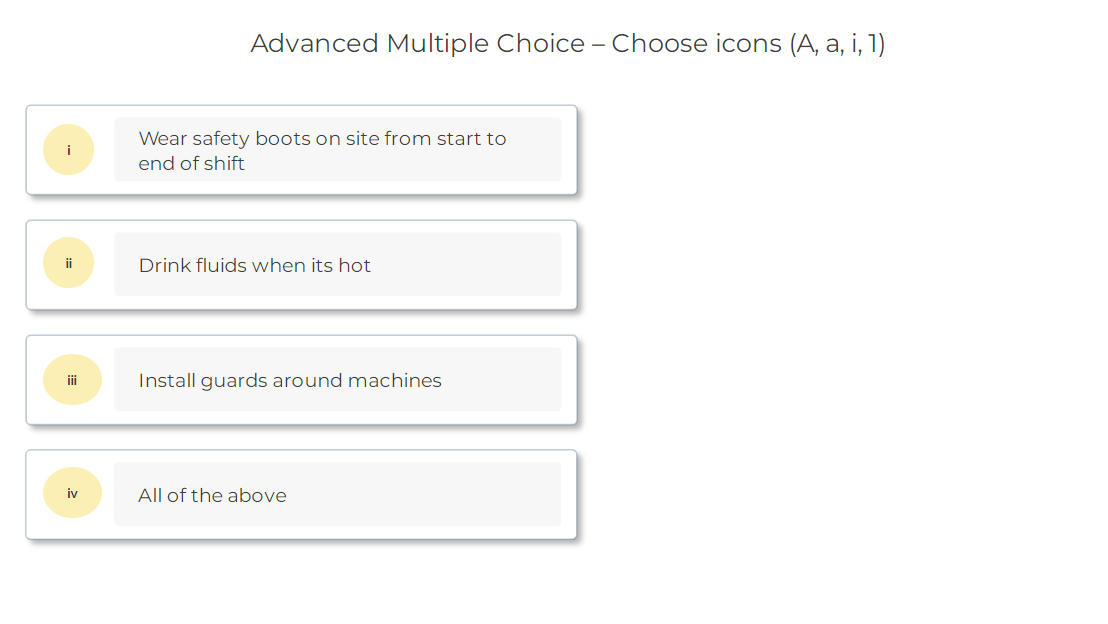 Advanced Multi Choice - Moodle Quiz Question Type Plugin