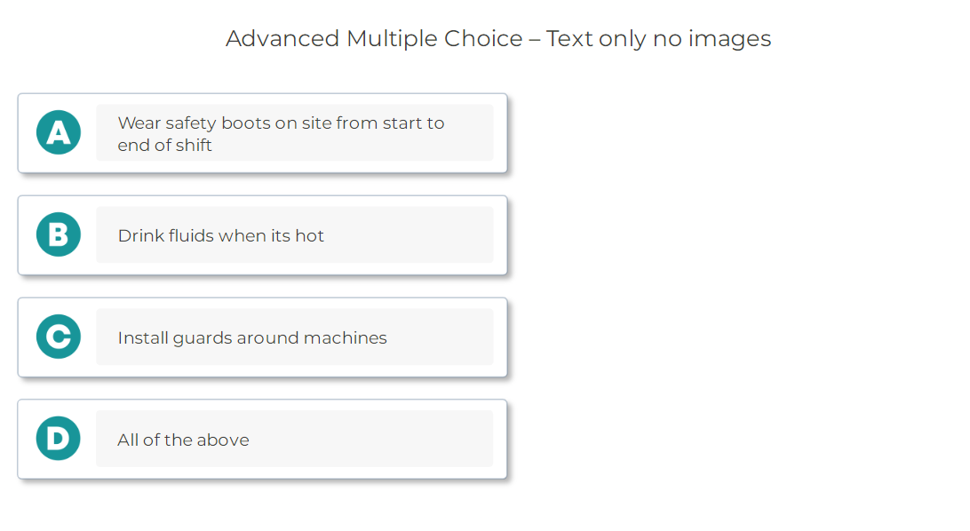 Advanced Multi Choice - Moodle Quiz Question Type Plugin