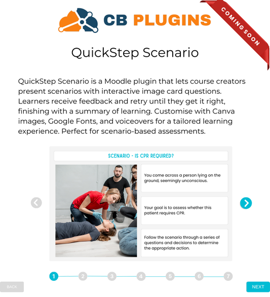 QuickStep Scenario - Moodle Content Activity Plugin