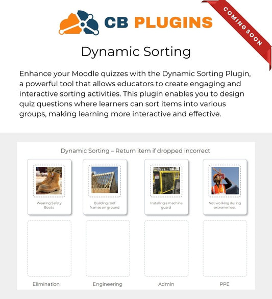 Dynamic Sorting - Moodle Quiz Question Type Plugin