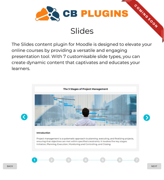 Slides - Moodle Content Activity Plugin